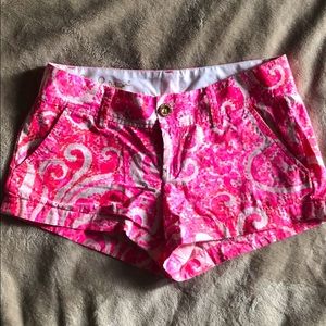 Lilly Pulitzer Walsh Shorts size 0